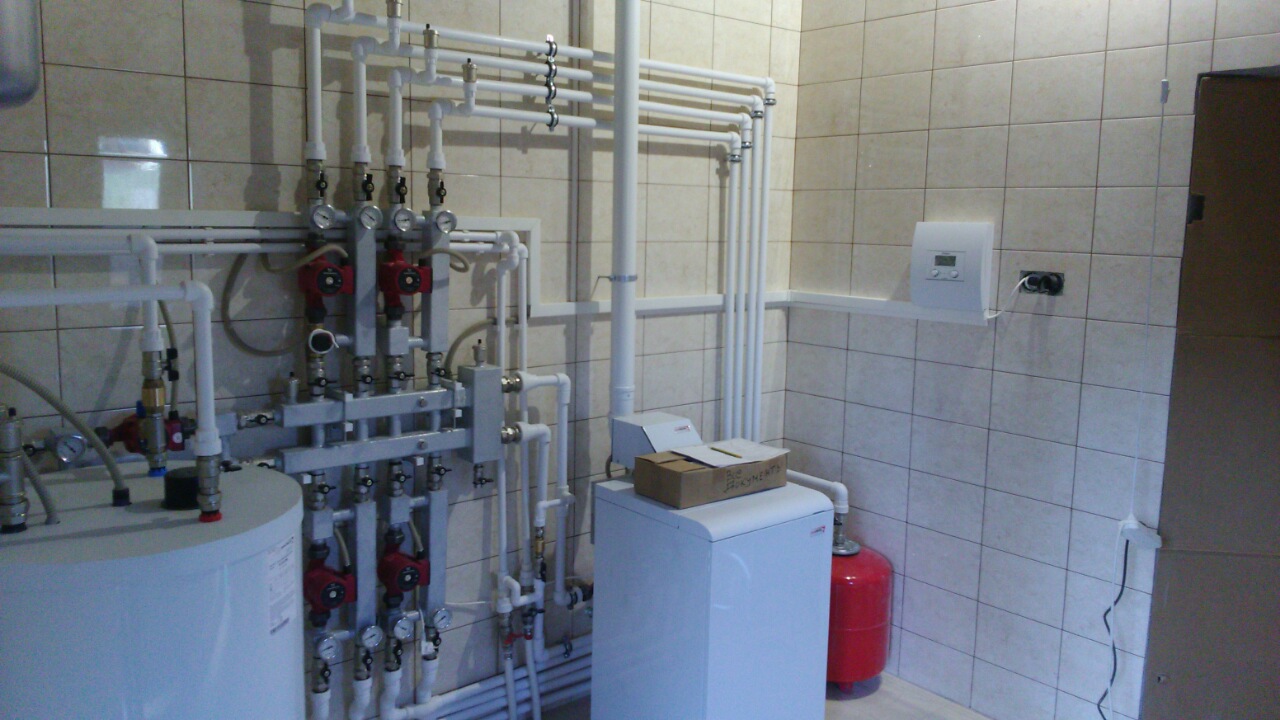 Монтаж системы отопления