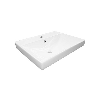 Раковина мебельная Azario Tempo 800х460х170 санфаянс, белый (AZ-4029-80)