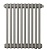 Радиатор стальной трубчатый Zehnder Charleston Retrofit 3057 RAL9016 (нижнее подключение)