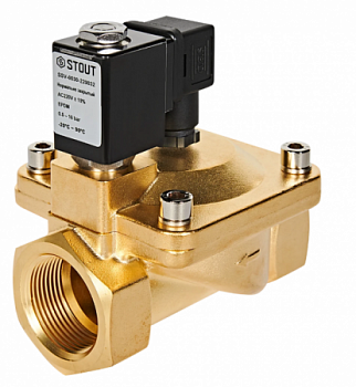 Клапан соленойдный (электромагнитный), непрямого действия, Н3, 24 В, G 1