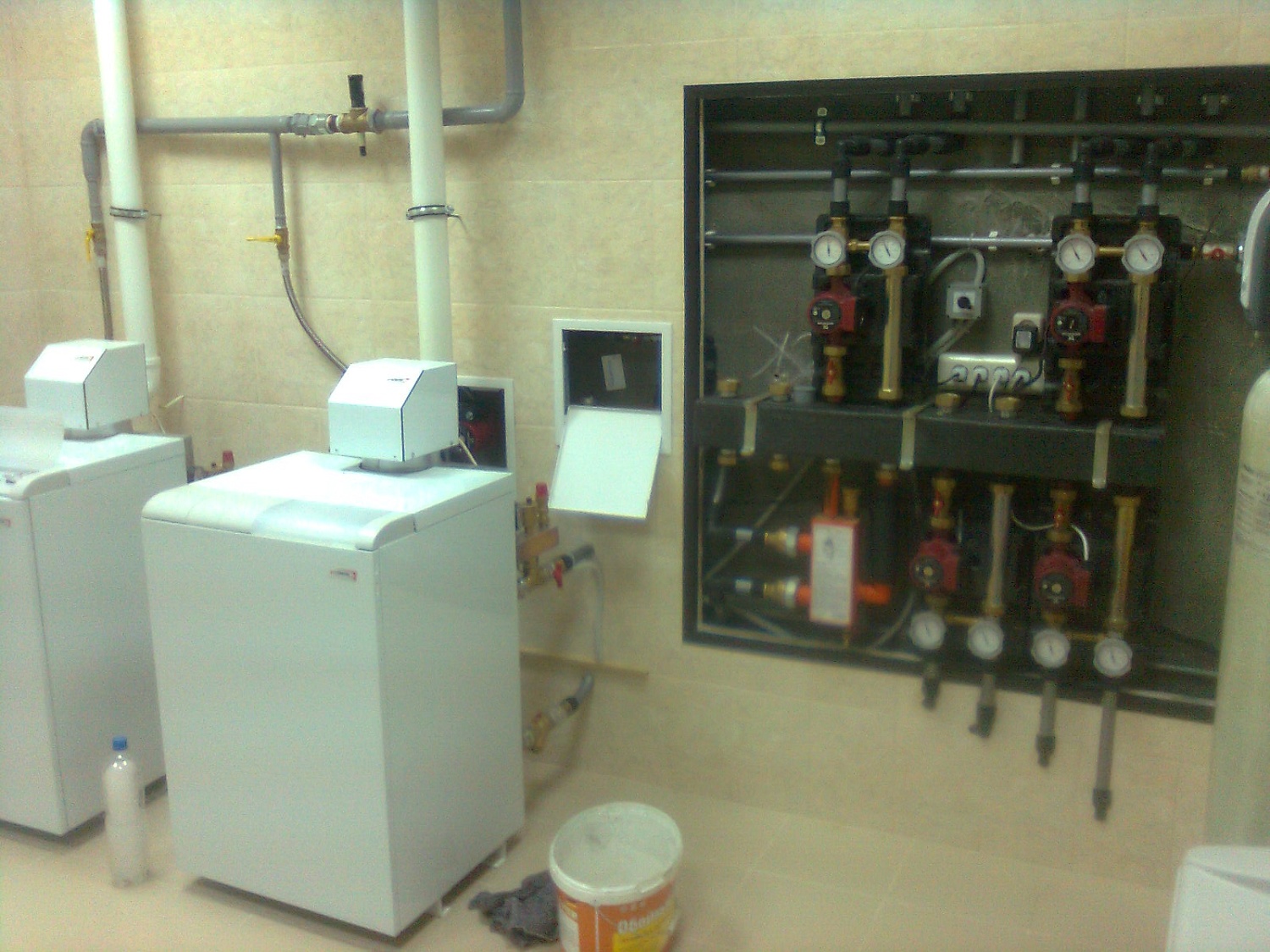 Монтаж системы отопления